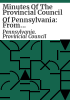 Minutes_of_the_Provincial_Council_of_Pennsylvania