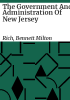 The_government_and_administration_of_New_Jersey