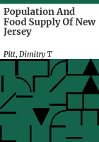 Population_and_food_supply_of_New_Jersey