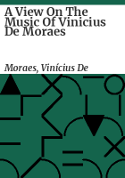 A_view_on_the_music_of_Vinicius_de_Moraes
