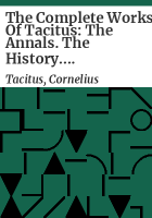 The_complete_works_of_Tacitus