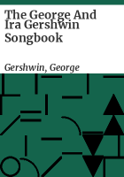 The_George_and_Ira_Gershwin_songbook