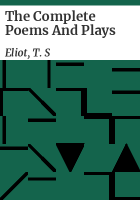 The_complete_poems_and_plays