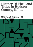 History_of_the_land_titles_in_Hudson_County__N_J___1609-1871