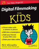 Digital_filmmaking_for_kids_for_dummies