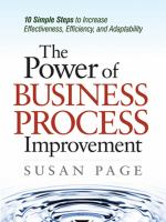 The_power_of_business_process_improvement