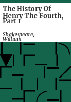 The_history_of_Henry_the_Fourth__part_1