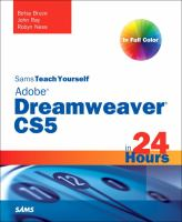 Sams_teach_yourself_Adobe_Dreamweaver_CS5_in_24_hours