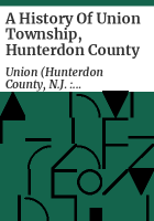 A_history_of_Union_Township__Hunterdon_County