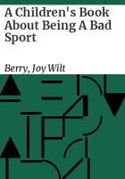 A_children_s_book_about_being_a_bad_sport