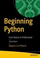 Beginning_Python