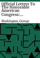 Official_letters_to_the_Honorable_American_Congress