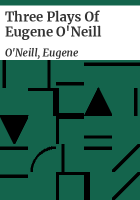 Three_plays_of_Eugene_O_Neill