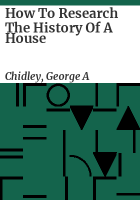 How_to_research_the_history_of_a_house