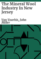 The_mineral_wool_industry_in_New_Jersey
