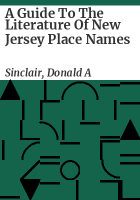A_guide_to_the_literature_of_New_Jersey_place_names