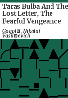 Taras_Bulba_and_The_Lost_letter__The_Fearful_vengeance